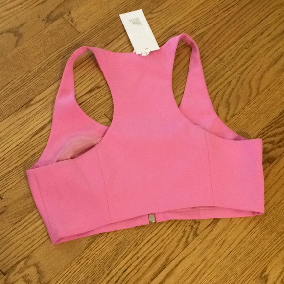 Elizabeth and James racerback Harlow top in pink - Picture 5 of 7